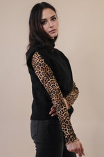 Soft Knit Sweater Vest Top - Black