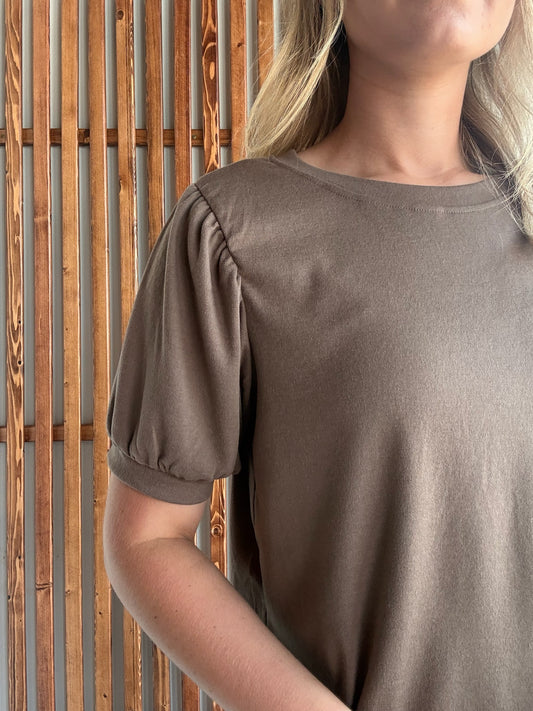 Katie Cozy Top - Mocha