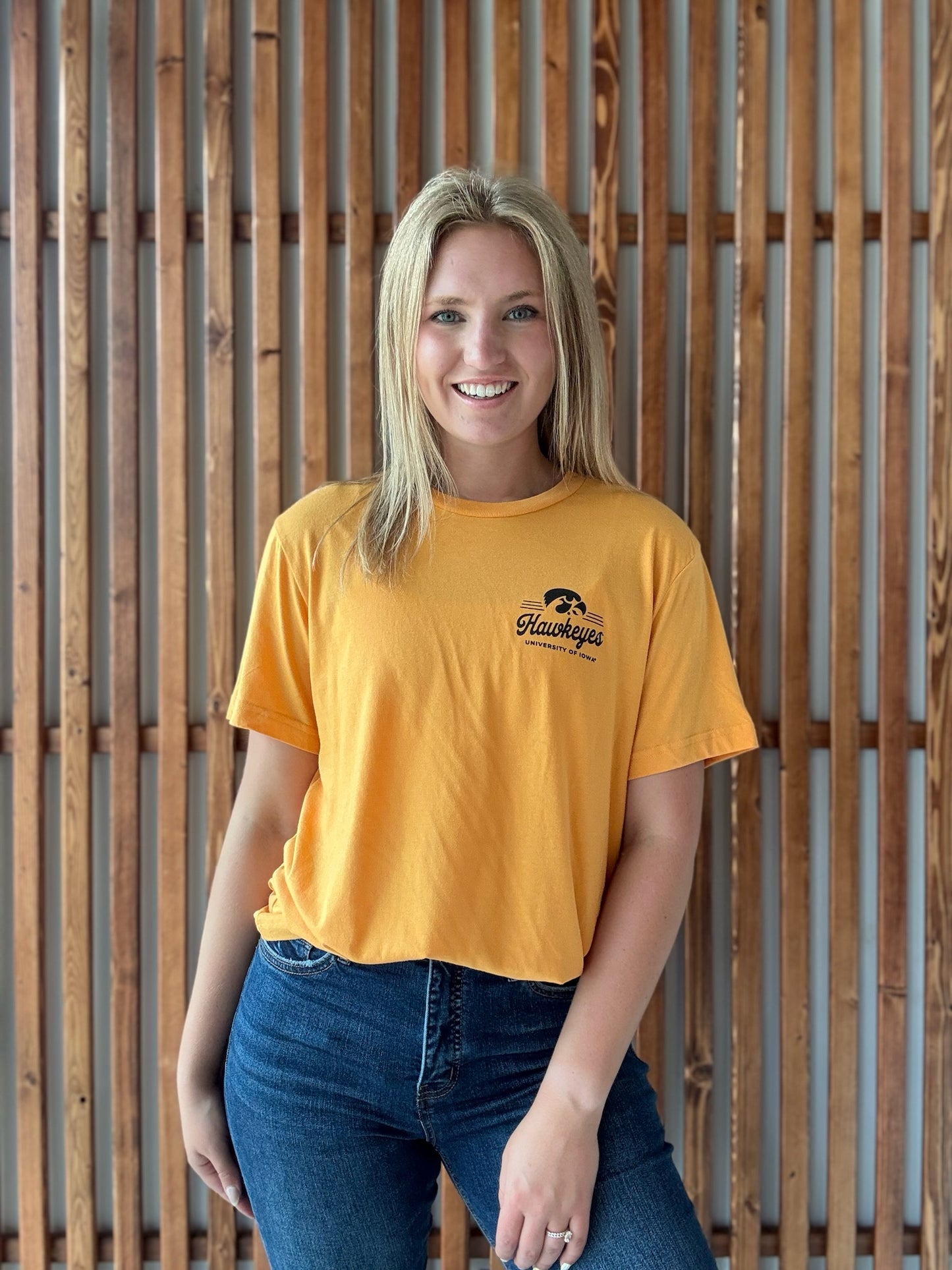 Heritage Hawkeye T-Shirt (Unisex): Gold