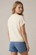 Star Embroidery Sweater