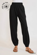 Luxeknit Joggers - Black