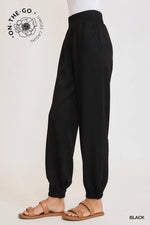Luxeknit Joggers - Black
