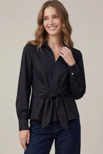 Twisted Top: Black