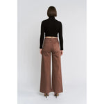 Cocoa Super High Double Waistband Wide Leg Mica Jeans