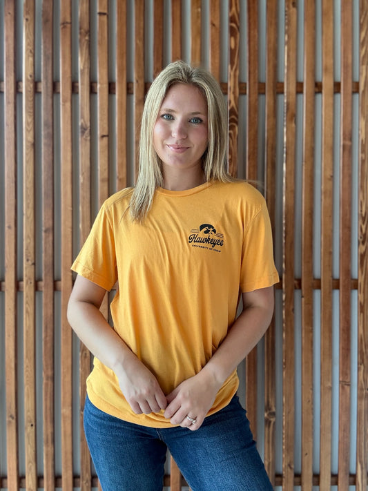 Heritage Hawkeye T-Shirt (Unisex): Gold