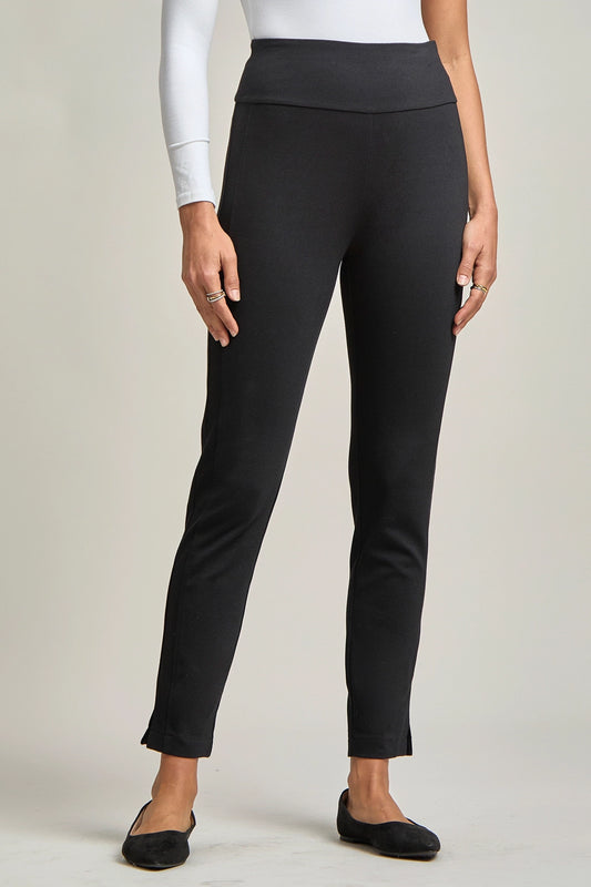 Magic High Waisted 28" Skinny Pants - Black