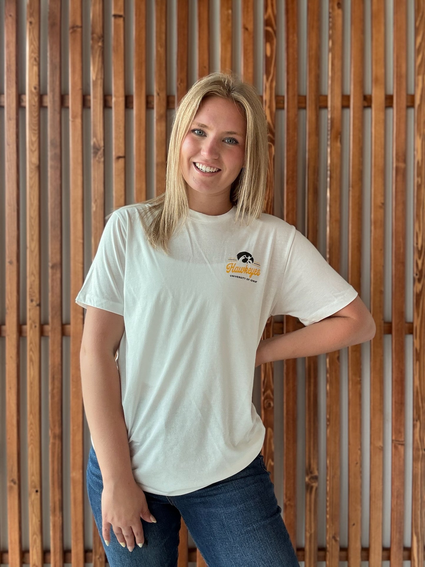 Heritage Hawkeye T-Shirt (Unisex): White