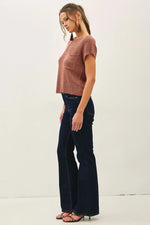 Front Pocket Sweater: Brick