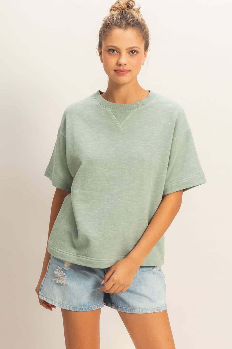 Short Sleeve Crewneck
