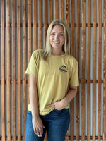 Heritage Hawkeye T-Shirt (Unisex): Old Gold