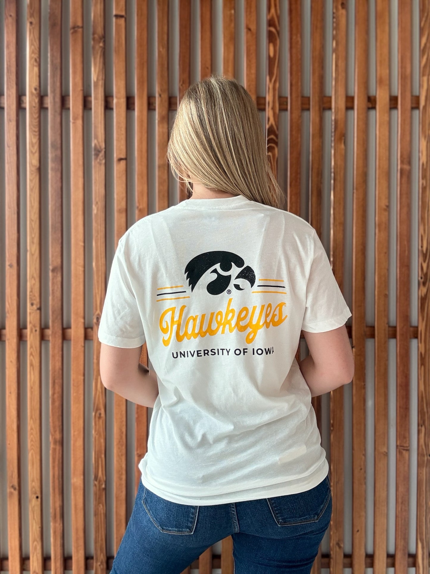 Heritage Hawkeye T-Shirt (Unisex): White