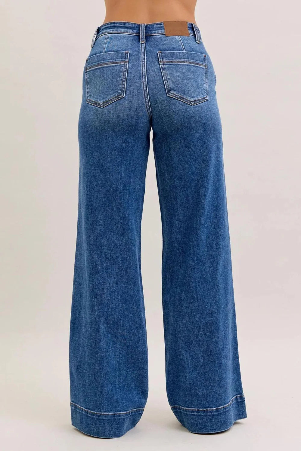 Brynn MR Trouser Retro Wide Judy Blue Jeans