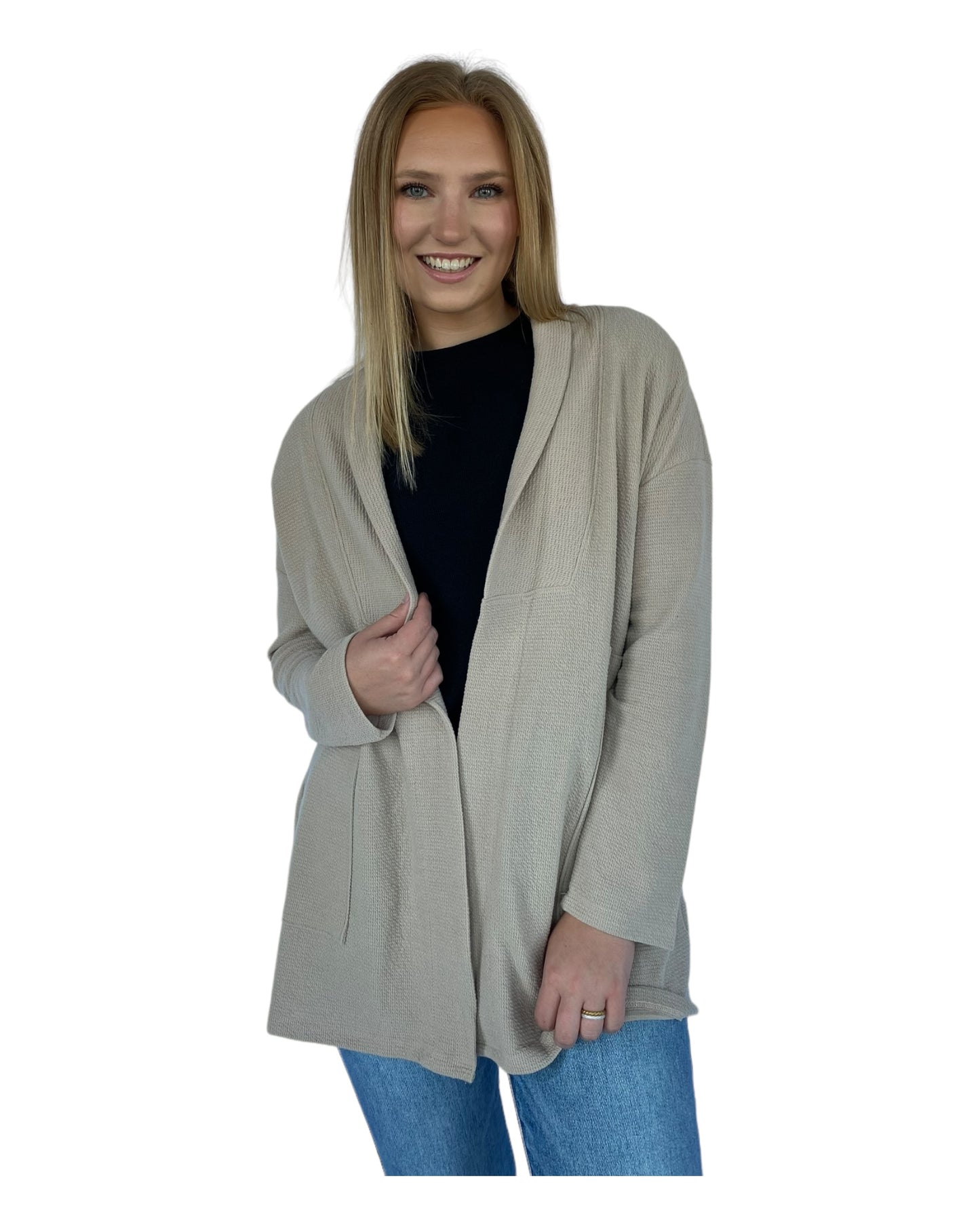 Taupe Cardi