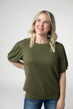 Katie Cozy Top - Olive