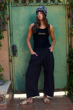 Iowa Embroidered Logo Ribbed Scoop-Neck Tank