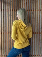 IA Flag Hoodie: Mustard