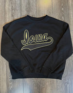 Polka Dot Iowa Pullover - Black/Yellow