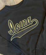 Polka Dot Iowa Pullover - Black/Yellow
