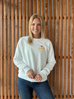 Heritage Cyclone Crewneck: White