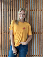 Heritage Cyclone Unisex T-Shirt: Gold