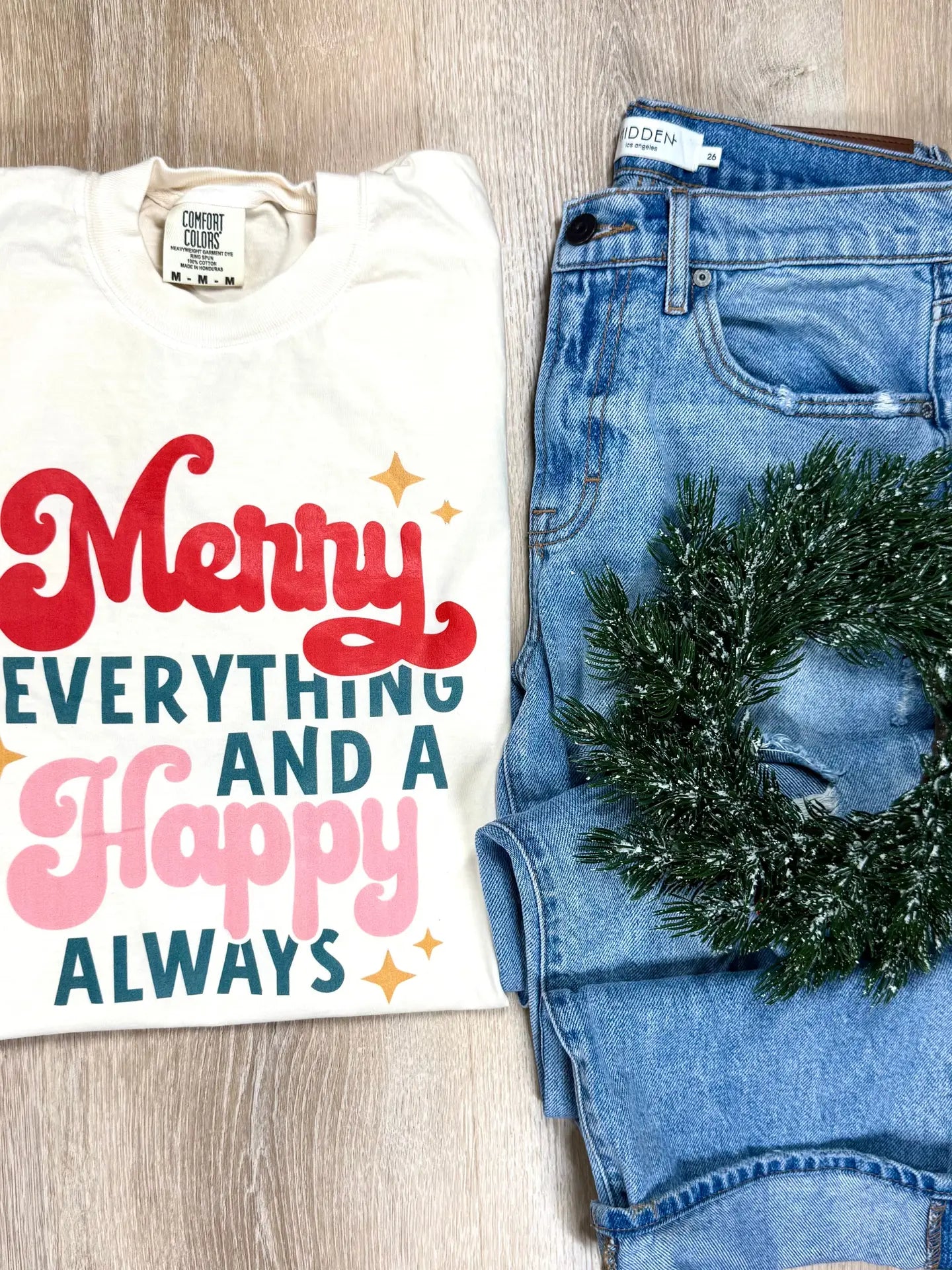 Happy Always Graphic Long Sleeve