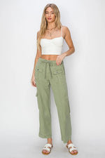 Josh Relaxed Cargo Pants - Sage