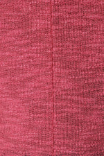 Short Sleeve Front Twist Top - Berry