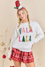 Fala Lala Festive Christmas Sweater