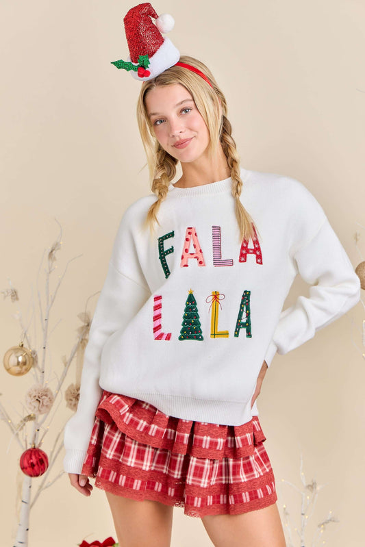 Fala Lala Festive Christmas Sweater