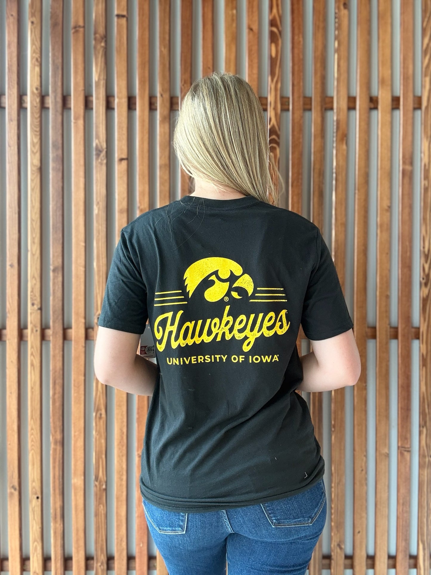 Heritage Hawkeye T-Shirt (Unisex): Black