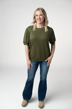 Katie Cozy Top - Olive