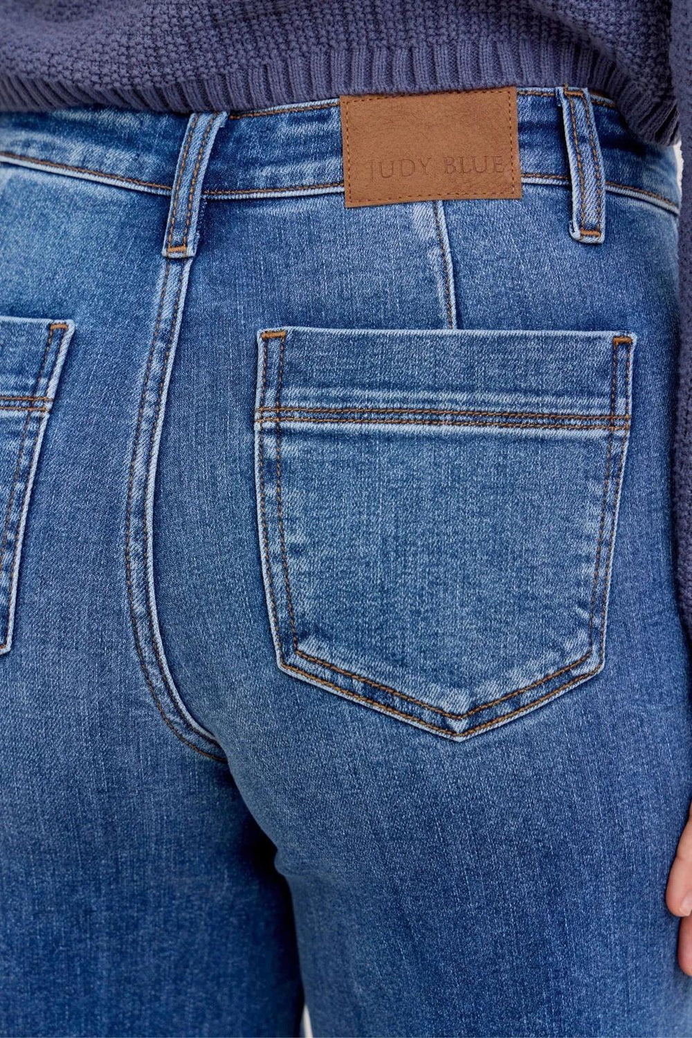 Brynn MR Trouser Retro Wide Judy Blue Jeans