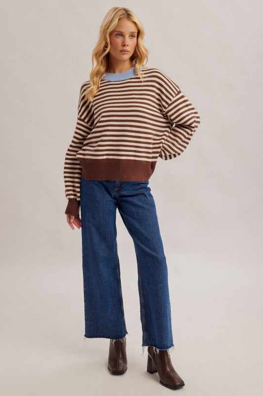 Trendy Stripe Sweater