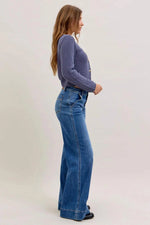 Brynn MR Trouser Retro Wide Judy Blue Jeans