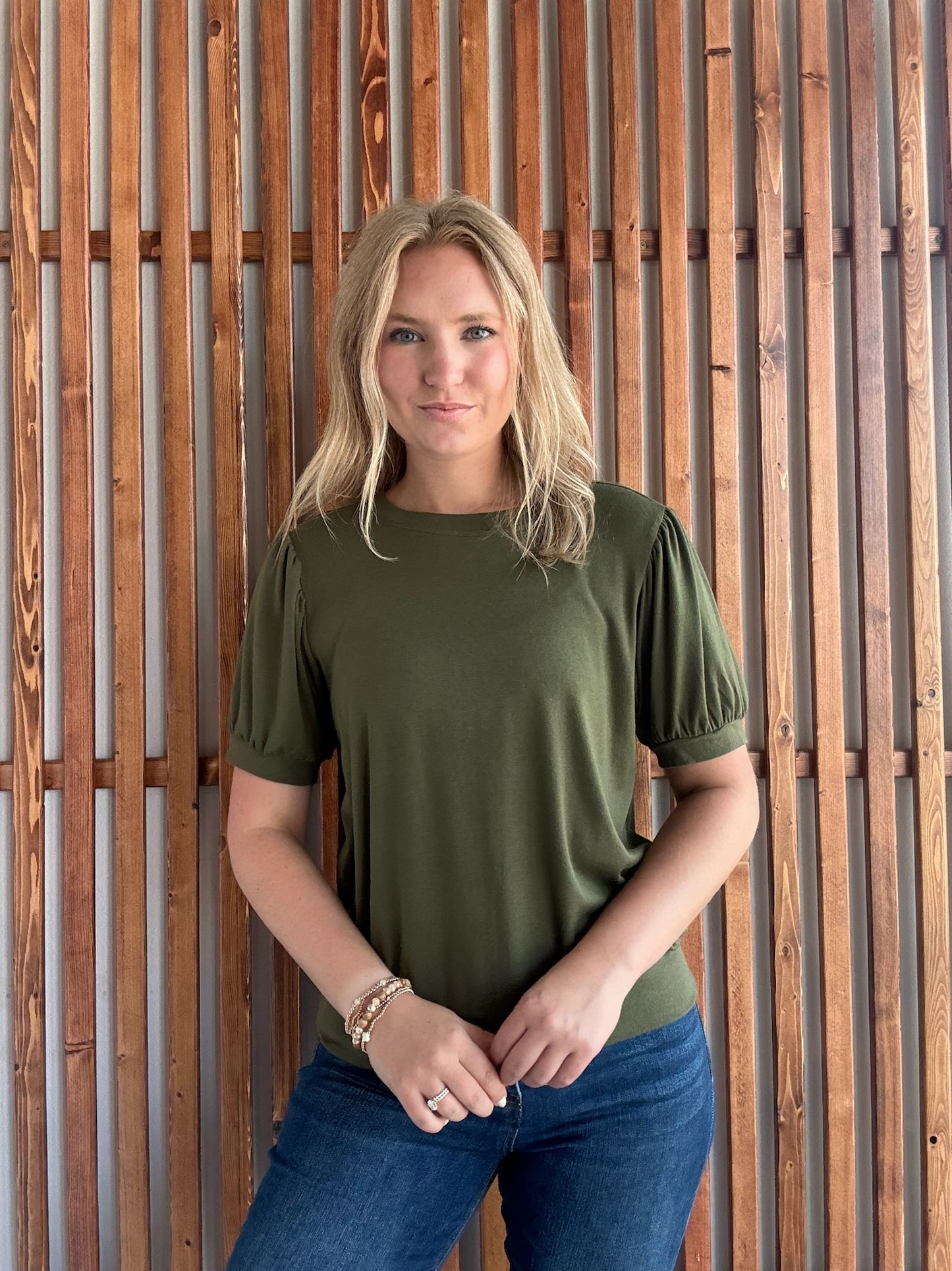 Katie Cozy Top - Olive