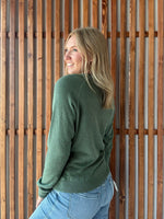 Warm-up Crew: Sage Embroidery