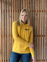 IA Flag Hoodie: Mustard