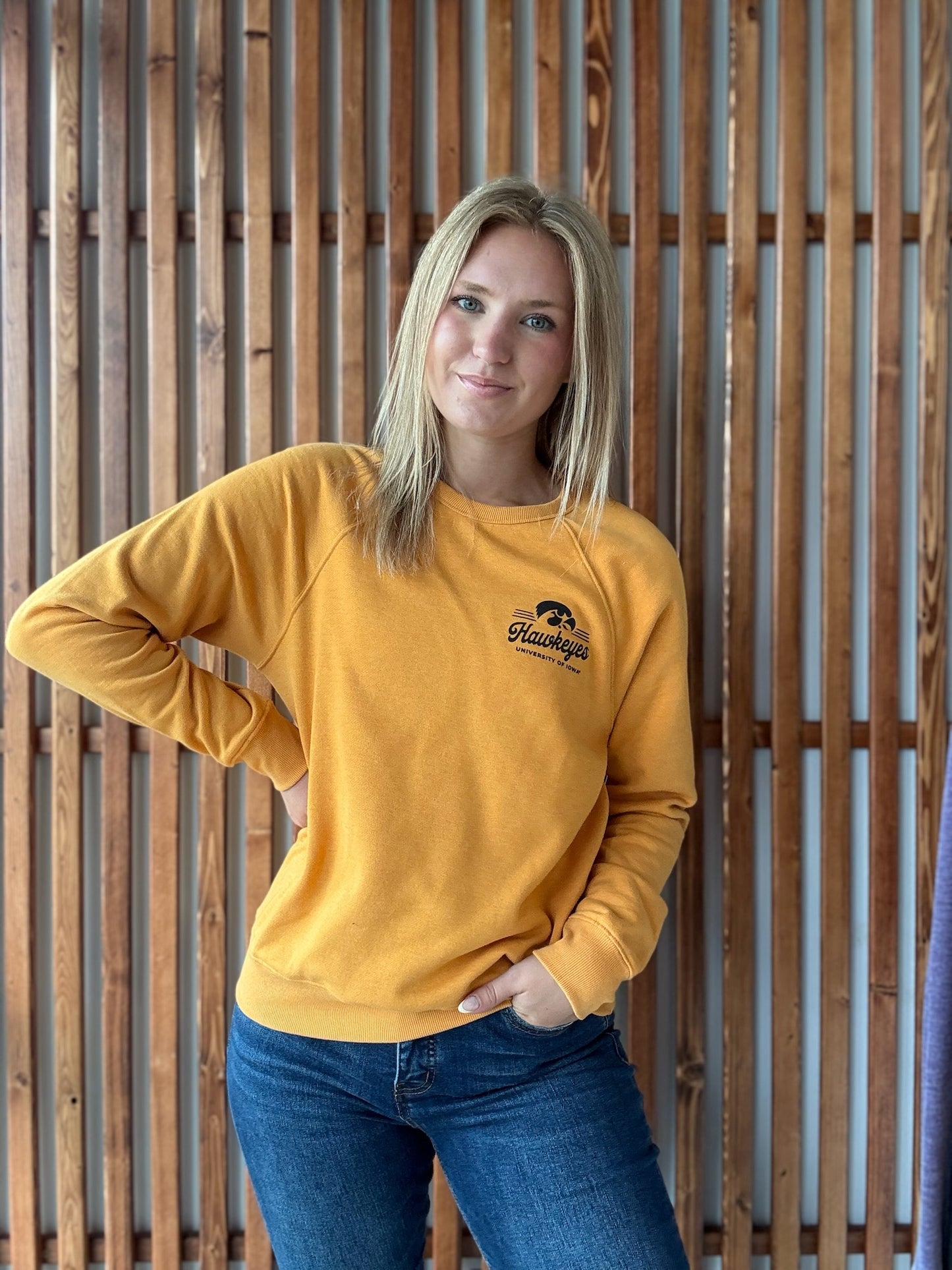 Heritage Hawkeye Crewneck