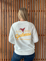 Heritage Cyclone Crewneck: White