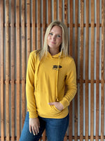 IA Flag Hoodie: Mustard