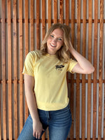 Iowa Left Chest Flag Tee
