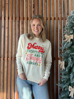Happy Always Graphic Long Sleeve