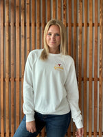 Heritage Cyclone Crewneck: White
