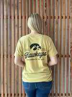 Heritage Hawkeye T-Shirt (Unisex): Old Gold