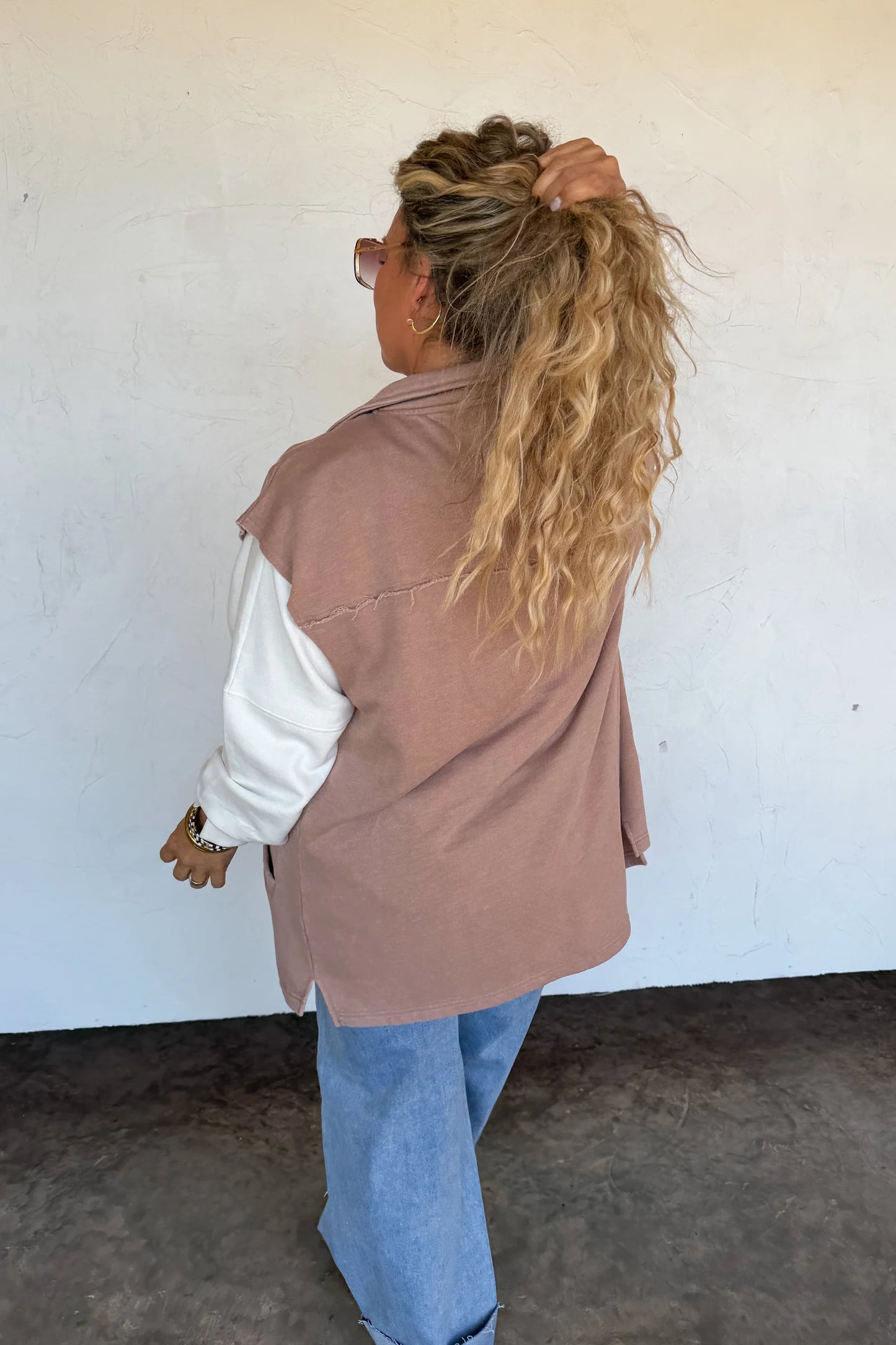 Hudson Utility Vest - Mauve
