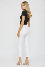 Flash: Mid-Rise Ankle Straight