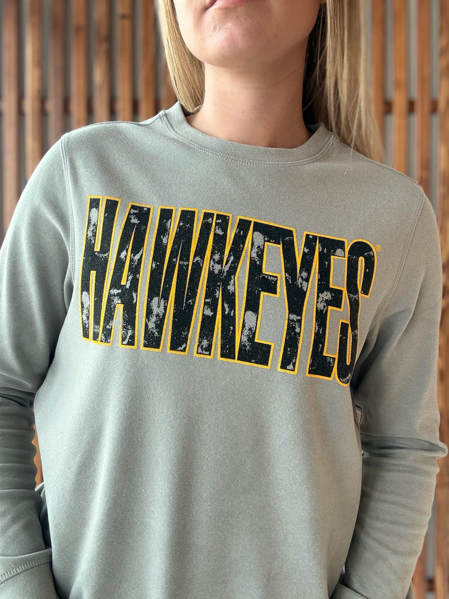 Soft Hawkeye Distressed Crew