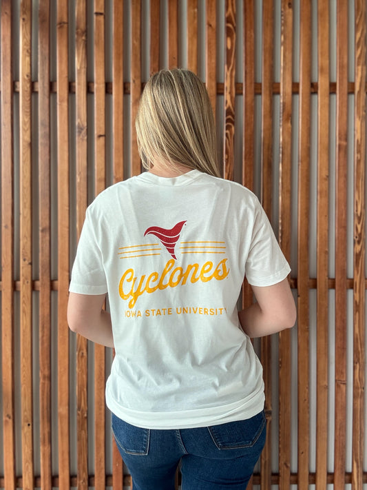 Heritage Cyclone Unisex T-Shirt: White