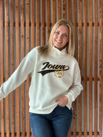 Est 1846 Iowa Script Mock Neck