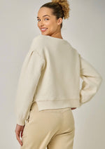 Soft Boatneck Sweater: Ivory